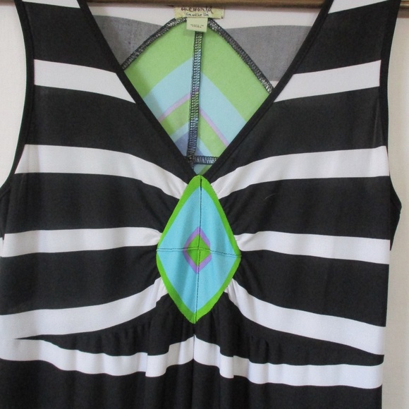 One World Live and Let Live Striped Maxi Dress - Picture 2 of 4